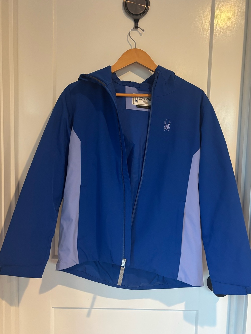 Spyder Kids' Blue Hooded Jacket